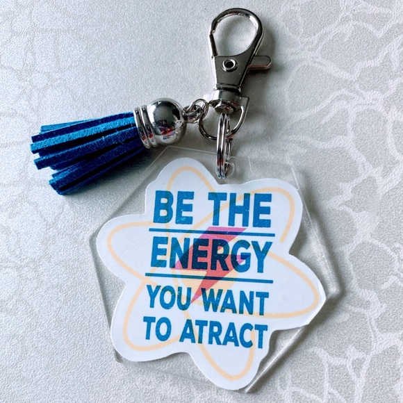 Hand Crafted Blue and Silver Key Holder - Picture 1 of 1